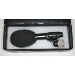 A Beyerdynamic M201 microphone with case and mount. Condition - appears in working order,