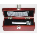 A Beyerdynamic M88 Classic Series microphone, limited edition no. 145/999, wooden case with