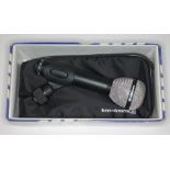 A Beyerdynamic M88 N(C) microphone serial no. 50300, with box, soft case and mount. Condition -