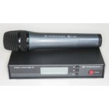 A Sennheiser EW100 wireless microphone with EW100 receiver, case and accessories. Condition - not