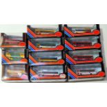 Approx. 20 boxed Exclusive First Edition die-cast model buses.