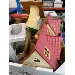 A collection of children's toys, houses, etc.