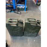 2 jerry cans.