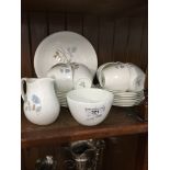 Wedgwood Ice Rose tea set for 8 people - approx 28 pieces