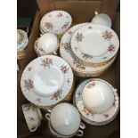 Royal Worcester floral dinner ware approx. 65 pieces