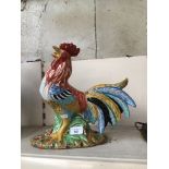 A ceramic rooster