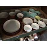 Poole pottery teaware, approx 24 pieces