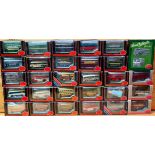 Approx. 30 boxed Exclusive First Edition die-cast model buses/coaches.