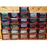 Approx. 26 boxed Exclusive First Edition die-cast model buses/coaches.