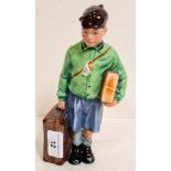 A Royal Doulton Children of the Blitz figure The Boy Evacuee designed by Adrian Hughes HN3202.