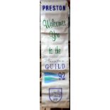 A large Preston Guild banner