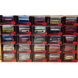 Approx. 25 boxed Exclusive First Edition die-cast model buses/coaches.