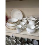 Duchess Ascot tea wares with teapot, dinner wares and fruit set - 19 pieces