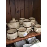 Denby Memories tea set including teapot - 15 pieces