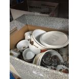 2 boxes of Royal Worcester oven to table ware "Evesham" pattern.