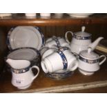 Noritake Prescott tea set for 8 people including a teapot - appx 29 pieces