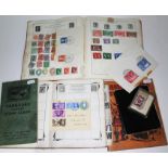 A collection of various stamp albums, late 19th/ early 20th century.