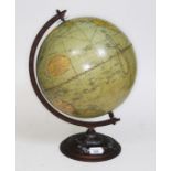 A vintage Webb's Radio Globe, height 43cm.