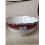 A Wedgwood Columbia Powder Ruby salad/fruit bowl appx 24cm diameter