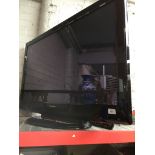 A 42" Panasonic Viera TV with remote.