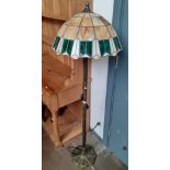 A Tiffany style standard lamp.