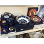 Royal Worcester china - 9 quality boxed royal commemorative items