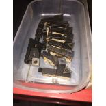 11 small carbide insert tools and holders suitable for model engineers lathe.