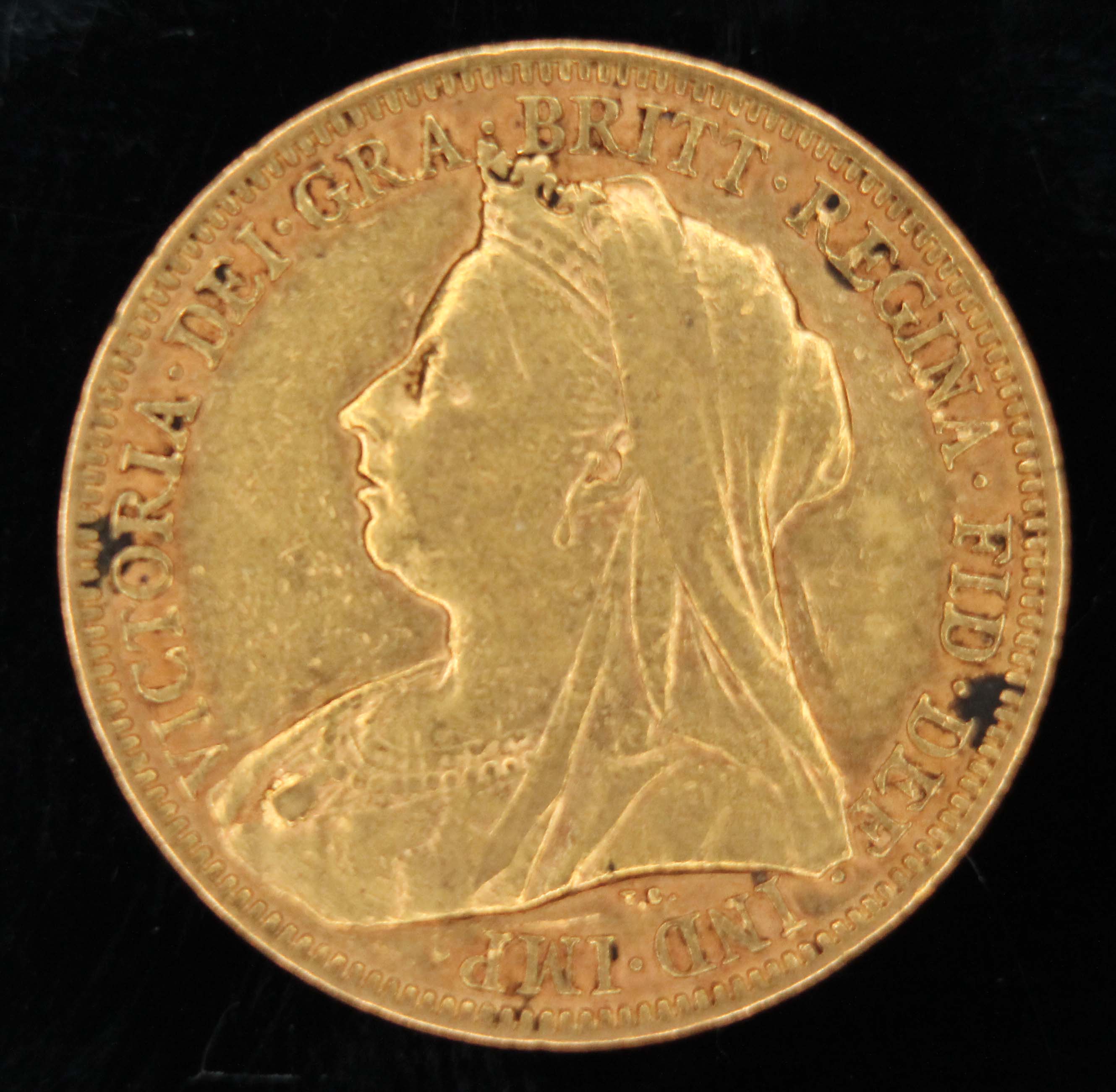 Victoria 1896 sovereign.