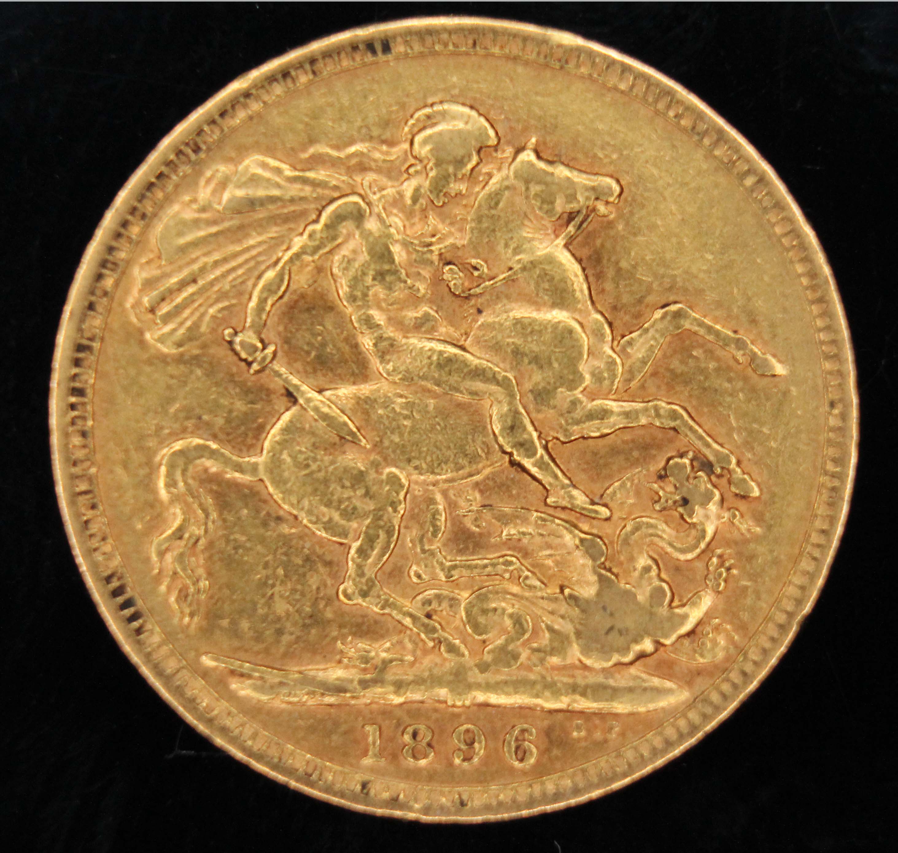 Victoria 1896 sovereign. - Bild 2 aus 2