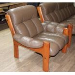 A vintage Ekornes Montana lounge chair.