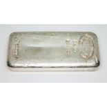 Johnson Matthey London, .9990 one kilo silver bullion bar, serial no. JM69501A ONLY 10% BUYER'S