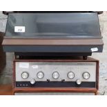 A Garrard record player and a Leak stereo 30 plus.