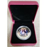 A Canadian A Royal Tour 99.99% silver proof $20 coin, boxed with certificate.