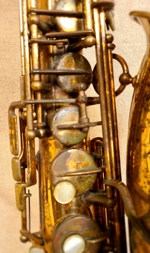 A Selmer Super Action alto saxophone circa 1950s, with Selmer Soloist E mouthpiece. - Image 13 of 14