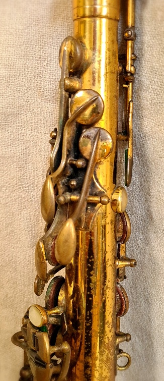 A Selmer Super Action alto saxophone circa 1950s, with Selmer Soloist E mouthpiece. - Image 8 of 14