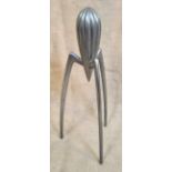 A Philippe Starck for Alessi Italy 'Juicy Salif' lemon squeezer, height 29cm.