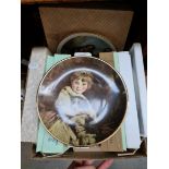 Various collectors plates, mostly boxed, including Wedgwood and Kaiser.