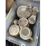 Royal Albert Victoriana Rose tea wares, appx 23 pcs
