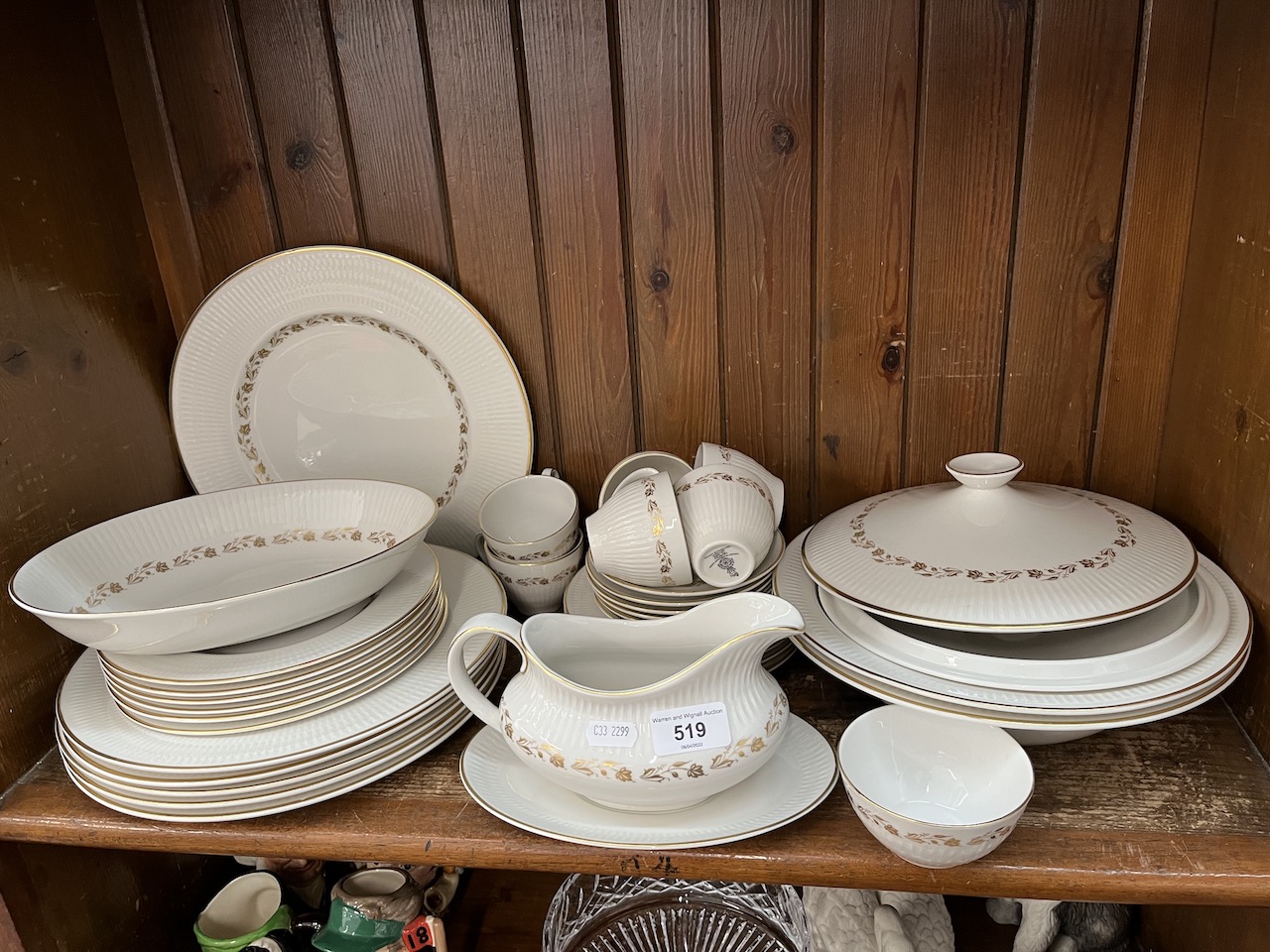 Royal Doulton Fairfax dinner and coffee wares - appx 38 pieces