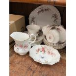 Royal Albert Lavender Rose tea wares - 19 pieces