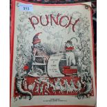 A collection of 44 Punch magazines, year 1953 from January to December.