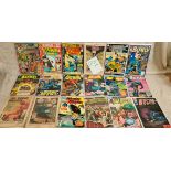 A collection of 125 DC comics, mainly Superman, Batman, Superboy, etc.