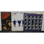 The Beatles - three mono LPs comprising; A Hard Day's Night, Help! & Rubber Soul.
