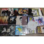 INXS collection of singles and LPs including Japanese imports, picture discs etc.