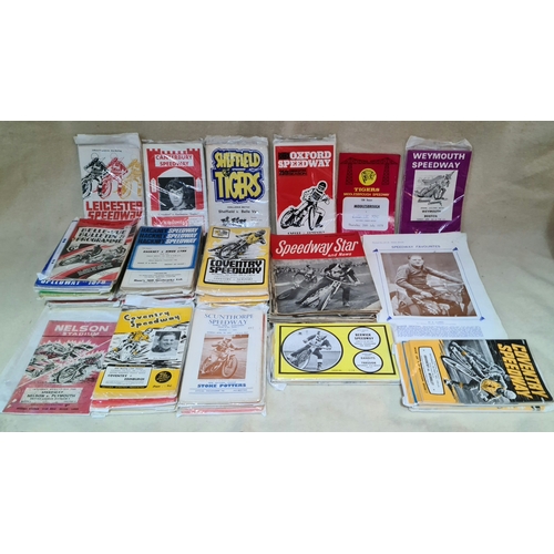 A box of approx 800 Speedway programmes.