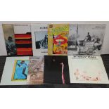 Nine Steely Dan LPs comprising; Katy Lied, Pretzel Logic, Greatest Hits, Sun Mountain, Can't Buy a