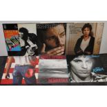 Bruce Springsteen - seven LPs comprising; Greetings From Asbury Park, Born to Run, The Wild, The