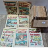 A quantity of Victor comics consecutive numbers 619 to 712.