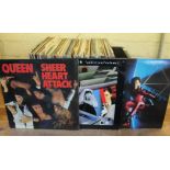 A box of approx. 100 1970s/1980s LPs, various genre.