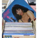 A collection of approx. 59 soul LPs, James Brown, Kool & the Gang, Stevie Wonder, Commodores etc.